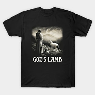 God's Lamb Jesus Christ Christian T-Shirt